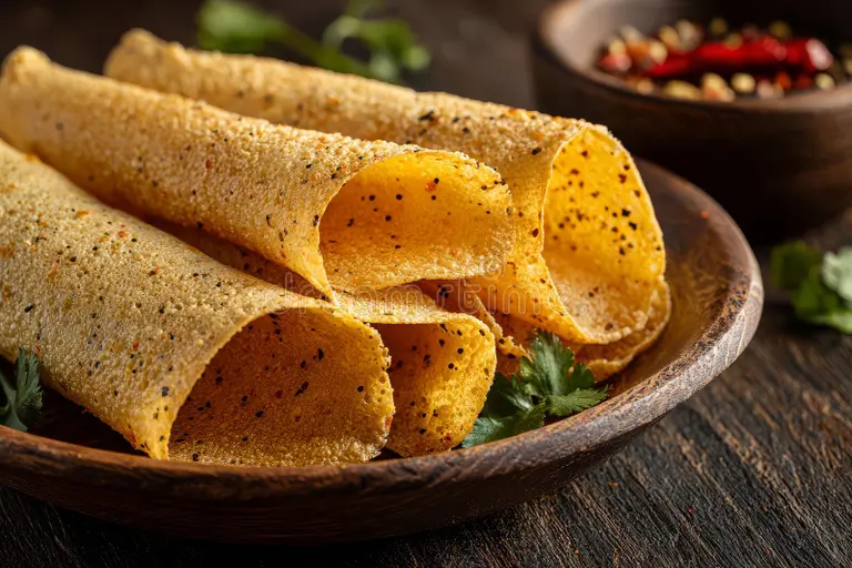 Roasted Papad