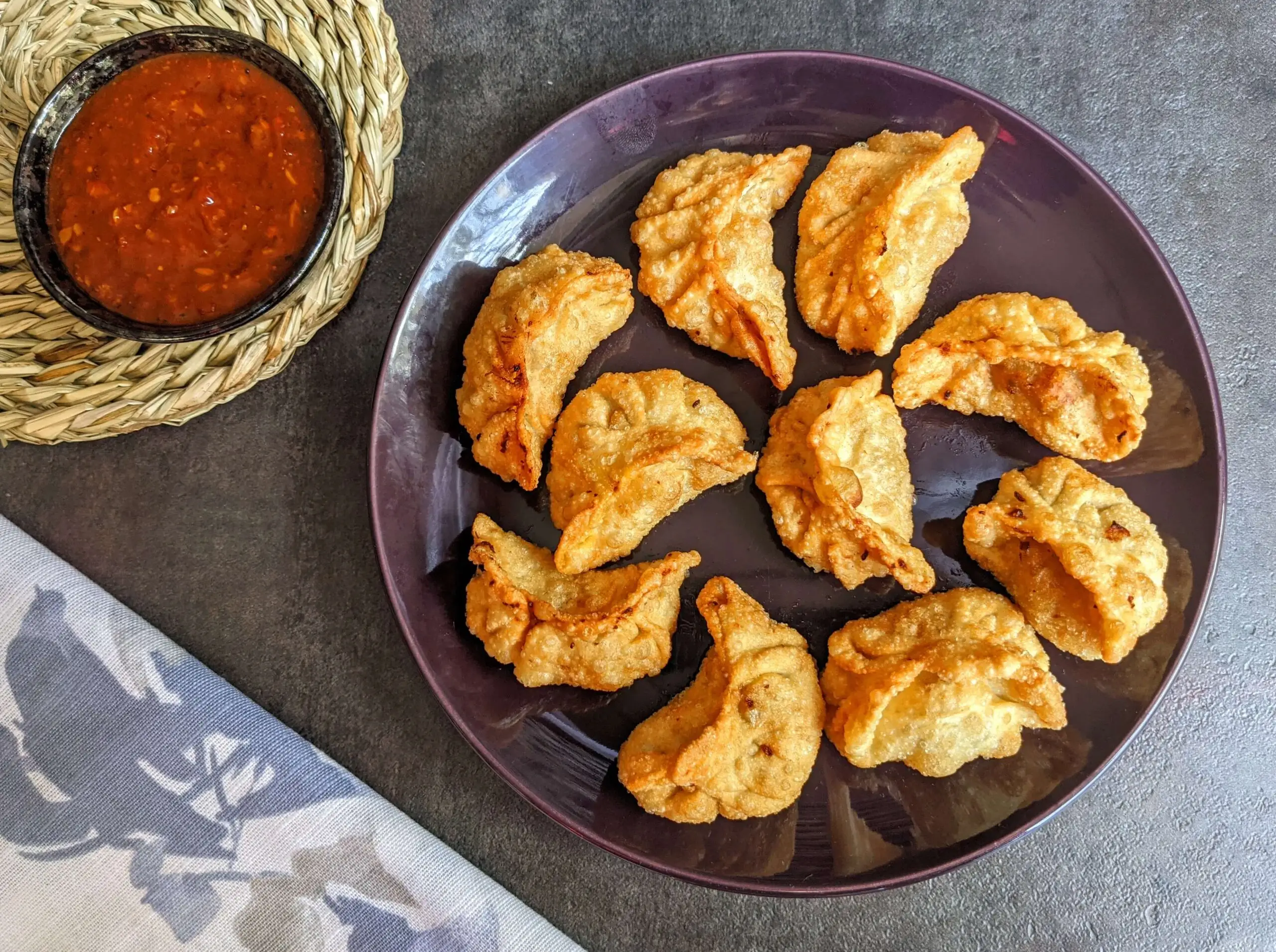 Chicken Fried Momos