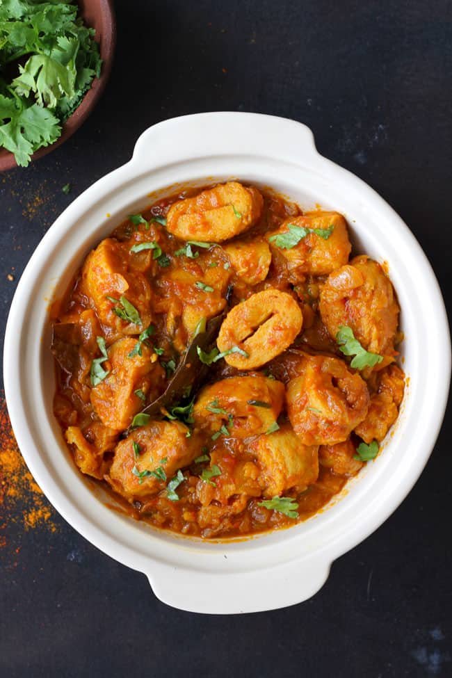 Soya Chaap Malai Masala